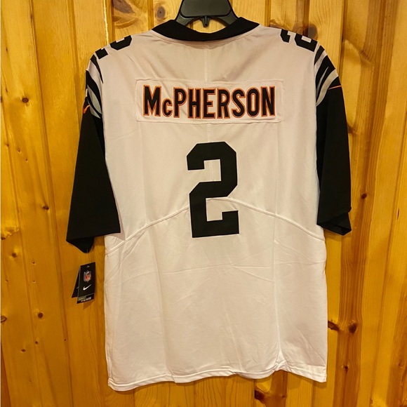 Brand new Evan McPherson Jersey Cincinnati Bengals Adult 2XL Stitched - Picture 1 of 2